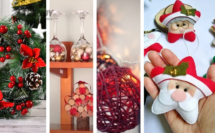 DIY: Enfeites de Natal Artesanais para a sua casa