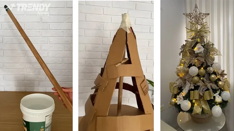 Árvore de Natal DIY