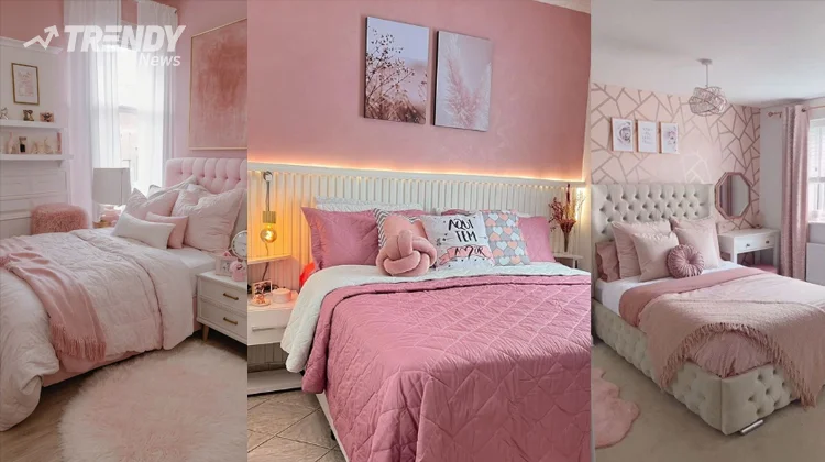 decoração quarto rosa pink pastel